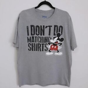 Mickey Mouse Mens Size XL Grey Retro Graphic Print t-shirt In Perfect Condition